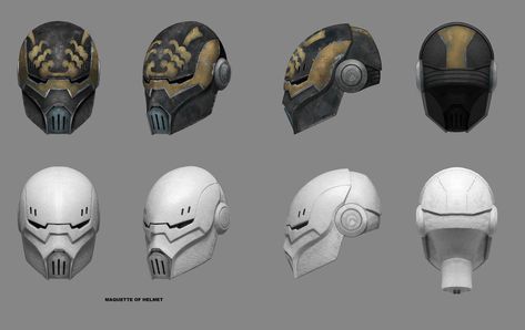 To Catch a Jedi Concept Art Gallery | StarWars.com Starwars Helmet Design, Stormtrooper Concept, Jedi Concept Art, Sith Assassin, Sith Mask, Star Wars Mask, Asajj Ventress, Star Wars Bounty Hunter, Star Wars Helmet