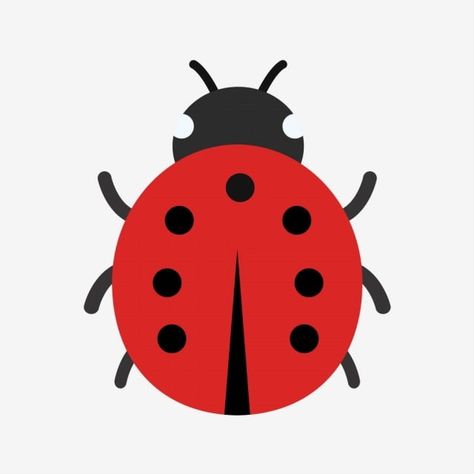 Bug Vector, Bug Icon, Bug Clipart, Ladybug Clipart, Bug Cartoon, Animal Icon, Cartoons Png, Bugs And Insects, Background Banner