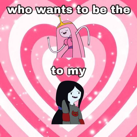 Me And Who, Marceline And Bubblegum, Relatable Crush Posts, Gay Memes, Art Journal Therapy, Cant Stop Thinking, Cartoon Memes, Stop Thinking, Fb Memes