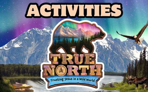 True North Activities Resources Rainy Day Games, Camp Vbs, Creative Ministry, Vbs 2025, Spring Break Kids, Black Kraft Paper, Life Size Cutouts, Catholic Education, Vbs Themes