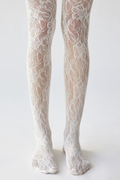 Funky Tights, Lace Stockings, White Tights, Lace Tights, Lace Socks, I'm With The Band, Tights Outfit, Come And Go, Inspiration Mode