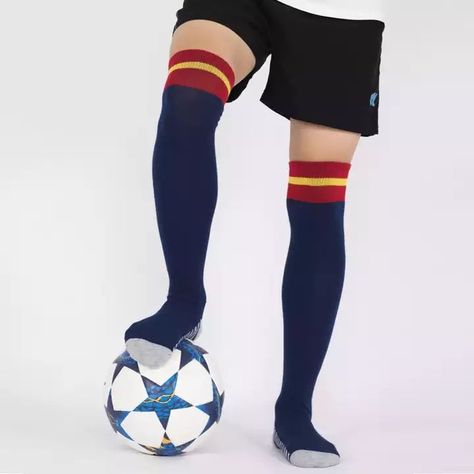 New Arrival Sport Knee High Soccer Socks Calf Compression Athletic Men Football Sock For Kids Adults Mens Knee High Socks, Soccer Socks, Men Socks, Football Socks, Socks Men, Compression Socks, Athletic Men, Knee High Socks, Mens Socks