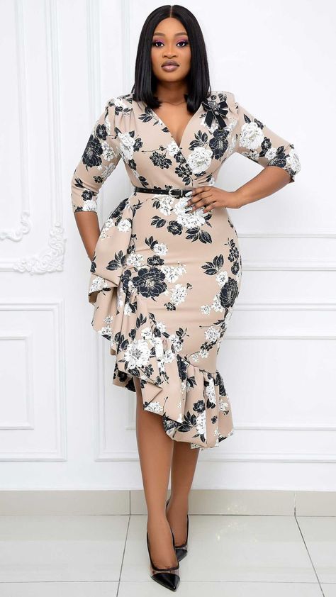 Dresses Work Office, Irregular Dress, Plus Size Mini Dresses, Midi Dress Plus Size, Dress Sleeve Length, Elegant Prom Dresses, Chiffon Midi Dress, Easter Hairstyles, Dresses To Wear To A Wedding