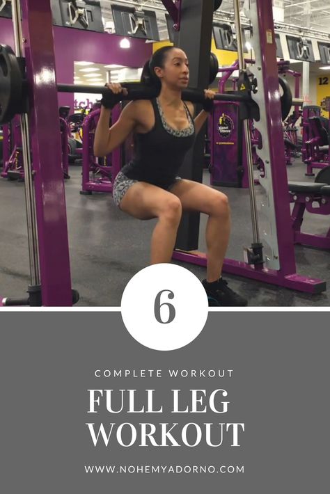 Full Leg Workout Leg Day Workout Planet Fitness, Leg Workout On Smith Machine, Lower Body Gym Machine Workout, Leg Day Workout Smith Machine, Gym Equipment Leg Workout, Lower Body Smith Machine Workout, Leg Workout With Equipment, Female Leg Workout Gym, Planet Fitness Leg Workout Machines