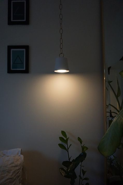 DIY hanging pendant lights, that are quick and easy to make. Require no hard wiring at all, renter friendly. Aesthetic Hanging Lights, Mecca Masjid, Chandelier Chain, Puck Lights, Aesthetic Light, Butterfly Wallpaper Iphone, Muslim Pictures, Cool Instagram, Instagram Ideas Post