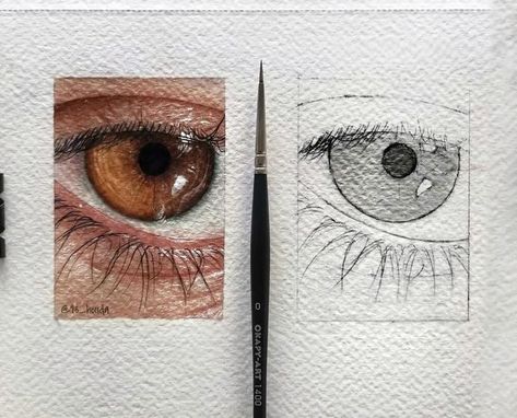 Eye Sketches, Eye Sketch, Sketch Artist, Drawing Book, Beauty Art Drawings, Watercolor Paintings Easy, Pencil Art Drawings, Happy Girl, Realistic Drawings