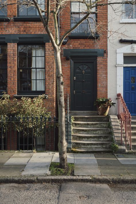 For Sale: Tavistock Terrace, London N19 | Inigo Victorian Terrace London, Victorian Terrace Exterior, Slate Fireplace Surround, Terrace Exterior, London Terrace House, Georgian Fireplaces, Slate Fireplace, Stone Fireplace Surround, Linear Park