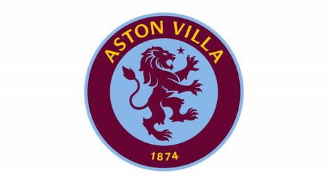 Aston Villa Logo Aston Villa Logo, Villa Logo, Chelsea Logo, Benfica Wallpaper, Manchester United Logo, British Football, Aston Villa Fc, Football Logos, Premier League Teams