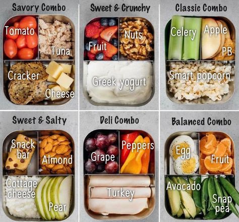 Clean Dinner, Prep Snacks, School Lunch Recipes, Meal Prep Snacks, Healthy Lunch Snacks, Healthy Lunch Meal Prep, Healthy School Lunches, Healthy Dinner Recipes For Family, Easy Healthy Lunches