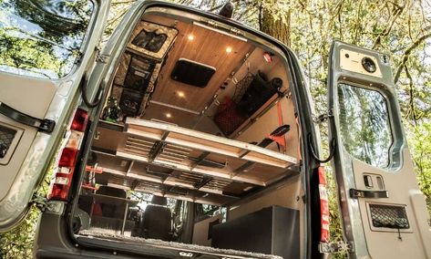 Want to build out a Sprinter camper van? Check out how to choose a Sprinter, whether a Mercedes or Dodge, and now to build a campervan out on the cheap. #thewaywardhome #vanlife #campervan #vanbuild #camping #camper Van Build Ideas, Van Ceiling, Sprinter Van Build, Van Conversion Ideas, Van Conversion Kits, Living Van, Sprinter Conversion, Outdoor Cooking Spaces, Adventure Van