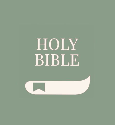 Green Bible Icon, Bible App Icon Aesthetic, Bible Icon Aesthetic, Green Bible Aesthetic, Sage Widgets, Bible App Icon, Bible Icon, Shark Wallpaper, Cover App