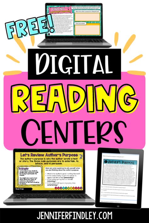 Science Of Reading Centers 3rd Grade, Reading Centers 4th Grade, Anime Digital Painting, Language Arts Centers, 5th Grade Ela, Types Of Reading, Reading Stations, Reading Projects, Digital Skills