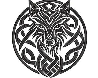 Viking Dragon Art, Viking Stencil, Dragon Celtic, Fenrir Tattoo, Celtic Wolf, Viking Embroidery, Arte Viking, Celtic Artwork, Face Embroidery