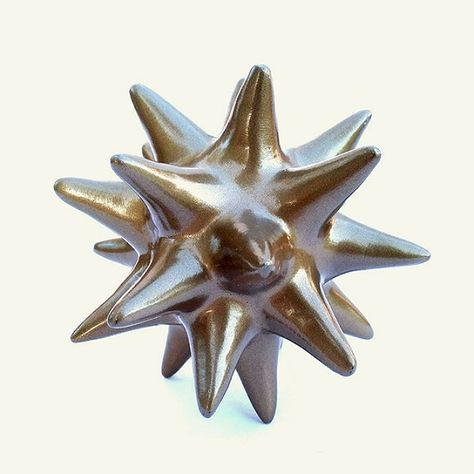 🌹 3/$30 Spiky Urchin Sculpture Ball Figurine Paperweight Decor Antique Bronze Spike Ball, Stars Illustration, Spiked Jewelry, A Stack Of Books, Ball Aesthetic, Desk Bookshelf, The Spike, Ball Drawing, Star Illustration