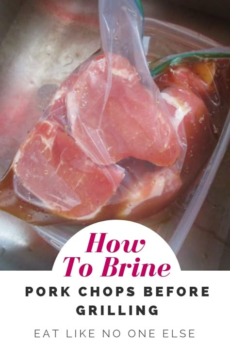 Brine Pork Chops, Pork Chop Brine Recipes, Whole Pork Loin, Grilled Pork Loin Chops, Brined Pork Chops, Best Grilled Pork Chops, The Best Pork Chops, Grilled Pork Chops Marinade, Best Pork Chops