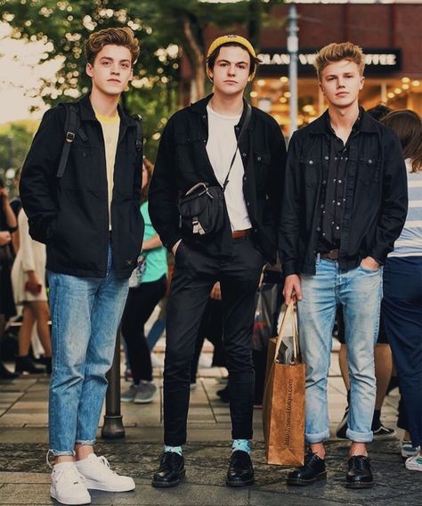 New Hope Club 80s Boys, Japanese Fans, Reece Bibby, Blake Richardson, New Hope Club, Estilo Indie, Mens Summer Outfits, Mens Casual Outfits Summer, Fashion 80s