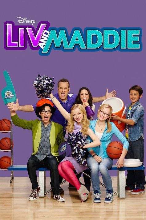 Liv & Maddie Disney Channel T.V. Series (2013-) Liv And Maddie Characters, Joey Bragg, Liv Rooney, Old Kids Shows, Violetta Disney, Old Cartoon Shows, Disney Channel Movies, Disney Challenge, Liv And Maddie