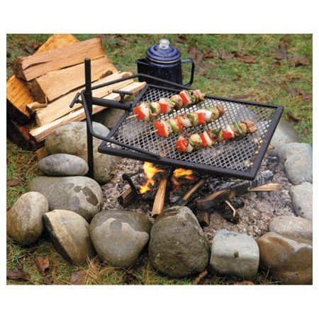 Campfire Grill, Fire Pit Cooking, Cool Fire Pits, Fire Grill, Rocket Stove, Portable Fire Pits, Portable Grill, Camping Grill, Fire Pit Accessories