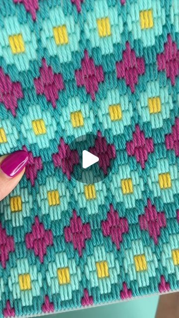 Hello Bargello • Brett Bara on Instagram: "Slow down, you move too fast 😌  Follow @hellobargello for modern bargello projects & tutorials! Tap to shop our relaxing, easy-start kits ✌️ . . . .  . . #bargello #yarnlover #abmcrafty #abmlifeiscolorful #craftsposure #dmccrafts" Cosmic Twist Bargello Pattern, Free Bargello Patterns Needlepoint, Bargello Needlepoint Patterns Free, Motifs Bargello, Moving Too Fast, Bargello Quilt, Bargello Patterns, Bargello Needlepoint, Plastic Canvas Ornaments