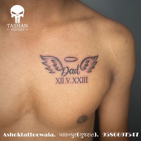 Tattoo Ideas For Men Remembrance, Small Tattoos About Losing A Loved One, Tattoo For My Father, Tattoo Ideas For Grandpa Who Passed, Tattoos For Passed Loved Ones For Men, Papa Memorial Tattoo, Mens Memorial Tattoos, Father Tattoo Ideas For Men, Grandma Memorial Tattoos For Men