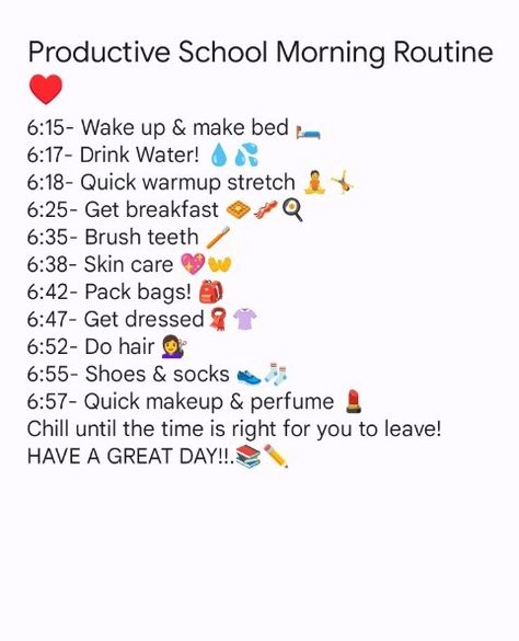 Summer Morning Routine Aesthetic, Routine Matin, Tips For 6th Grade, Morning Routine For School, Routine List, Summer Morning Routine, Morning Routine Aesthetic, Fun Sleepover Activities, Good Apps For Iphone