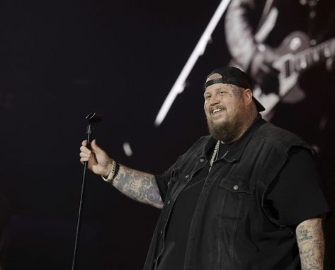 Jelly Roll Is Ditching His Phone For The Rest Of The Year—Here's Why Cma Awards, Country Music Stars, Rap Artists, People Laughing, Jelly Roll, Country Singers, Music Star, Southern Living, Music Awards