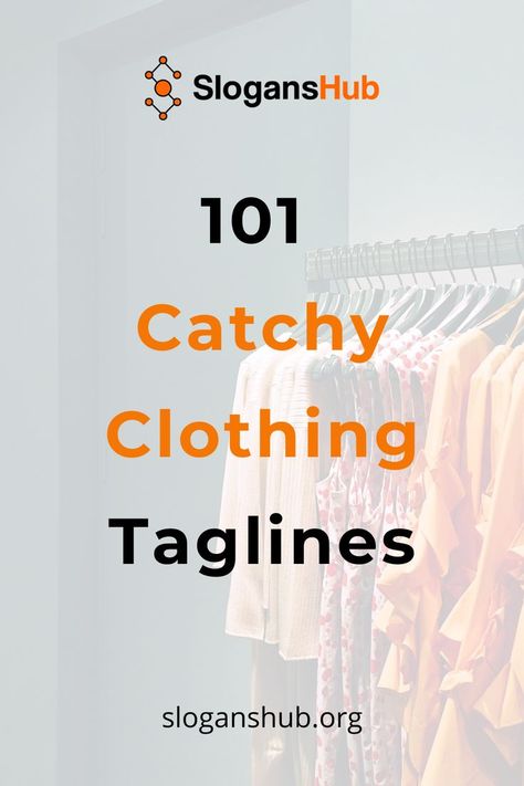 Captions For Advertising Clothes, Boutique Tagline Ideas, Boutique Sayings Quotes, Catchy Thrift Store Slogans, Boutique Slogans Ideas, Quotes For Clothing Business, Caption For Selling Clothes, Clothing Collection Names, Clothing Store Quotes