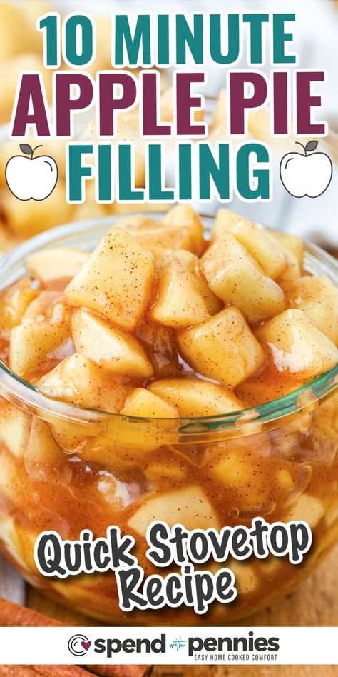 apple pie filling in a jar Easy Apple Pie Filling Recipes, Easy Apple Pie Filling, Apple Pie Filling Recipe, Apple Pie Recipe Homemade, Apple Pie Filling Recipes, Homemade Apple Pie Filling, Canned Apple Pie Filling, Pie Filling Recipes, Apple Recipes Easy