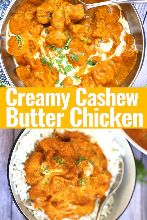 Creamy, nutty and bursting with flavor, this spicy butter chicken recipe is easy to make, delicious and guaranteed to win your heart and taste–buds instantly. Spicy Butter Chicken Recipe, Spicy Butter Chicken, Spicy Butter, Butter Chicken Recipe Indian, Publix Recipes, Chicken Dishes Easy, Indian Butter Chicken, Easy Butter, Butter Chicken Recipe