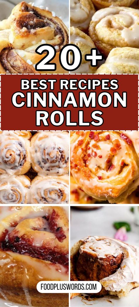 Best Cinnamon Rolls Recipe, Skillet Cinnamon Rolls, Pie Filling Desserts, Bread Machine Cinnamon Rolls, Cinnamon Roll Recipes, Cinnabon Recipe, Biscuit Cinnamon Rolls, Homemade Cinnamon Roll, Homemade Cinnamon Rolls Easy