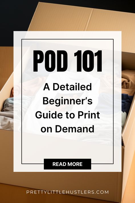 Print on Demand is one of the fastest growing ways people are starting online stores. It's a helpful way to start selling products without needing to invest in a lot of inventory. If you're curious about POD, the latest blog post breaks down everything you need to know to get started.

#prettylittlehustlers #sidehustletips #sidehustles2024 #sidehustlesforbeginners #tshirtbusiness #printondemand #printify #printful #pod What Is Print On Demand, Etsy Pod Business, How To Start A Print On Demand Business, Best Print On Demand Companies, Print On Demand Ideas, Small Business Plan Ideas, Print On Demand Business, Print On Demand Products, Ecommerce Business