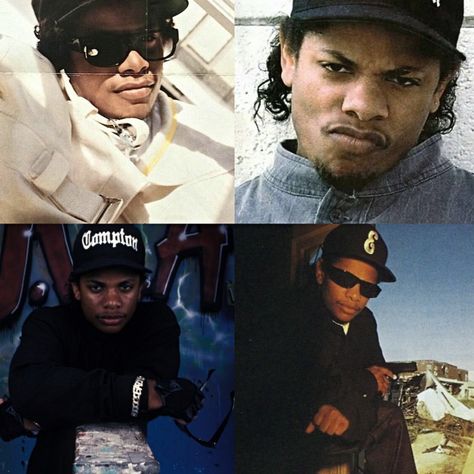 Eazy-E/Eric Wright Eric Wright, N.w.a Straight Outta Compton, Gangsta Rap Hip Hop, Senegalese Twist Style, Boondocks Drawings, 90s Rappers, Eazy E, Hip Hop 90s, Hip Hop World