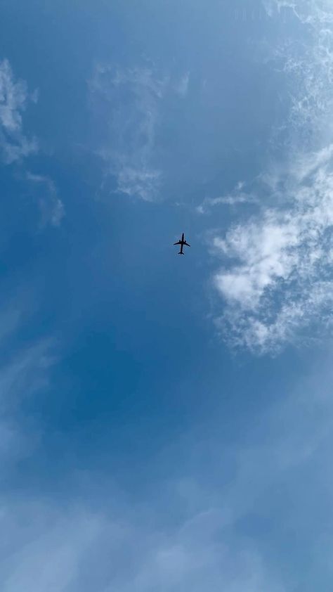 The Clouds, Blue Sky, Blue