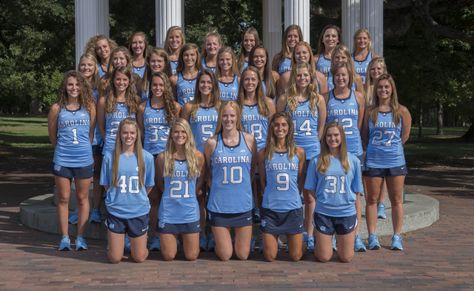 We are Excited For Carolina Women's Field Hockey! #1 in the ACC and # 2 Nationally Unc Field Hockey, Field Hockey Rules, Unc College, Womens Field Hockey, Volleyball Team Pictures, Hockey Rules, Unc Chapel Hill, Team Photography, Eagles Nfl