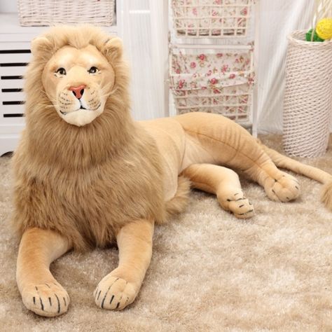 American Lion, Lion Plush, Lion Toys, Largest Lion, White Lion, Baby Coat, Newborn Outfits, Toys Gift