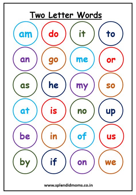 Kg2 Worksheets, Phonics Tricky Words, Long I Words, 2 Letter Words, Teaching Reading Skills, Two Letter Words, Reading Fluency Passages, English Grammar Notes, Grammar Notes