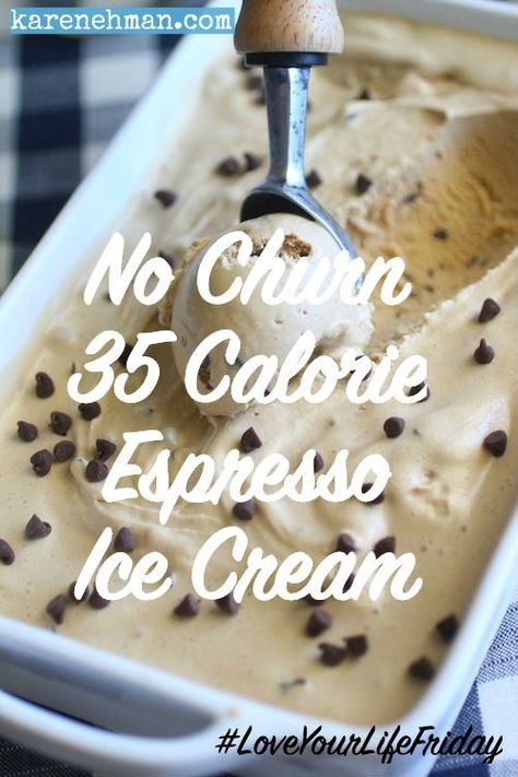 Espresso Ice Cream, Low Calorie Ice Cream, Protein Ice Cream Recipe, Protein Ice Cream Recipes, Churn Ice Cream, Low Carb Ice Cream, Protein Ice Cream, Keto Ice Cream, No Churn Ice Cream