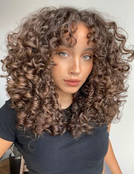 Too Stunned To Speak, Curly Haircut, Natural Curly Hair Cuts, Wine Hair, Honey Brown Hair, Curly Hair Types, Dyed Natural Hair, Short Curly Haircuts, Beautiful Curly Hair