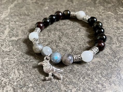 Morrigan Altar, Pagan Bracelet, The Dagda, Witchy Bracelet, Morrigan Goddess, The Banshee, Goddess Of The Underworld, The Morrigan, Goddess Bracelet