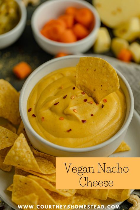 Vegan Nacho Cheese Vegan Nacho Cheese, Vegan Cheese Sauce Recipe, Nachos Cheese Recipe, Vegan Nachos Cheese, Canned Potatoes, Vegan Nachos, Nacho Cheese Sauce, Vegan Cheese Sauce, Cheese Sauce Recipe