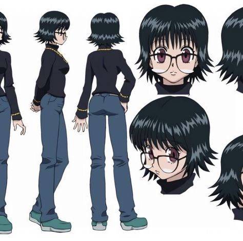 Shizuka Hunter X Hunter, Shizuku Halloween Costume, Hxh Girl Characters, Hxh Halloween Costume, Shizuku Cosplay Hxh, Shizuku Vacuum, Hunter Hunter Shizuku, Shizuku Outfit, Shizuku Haircut