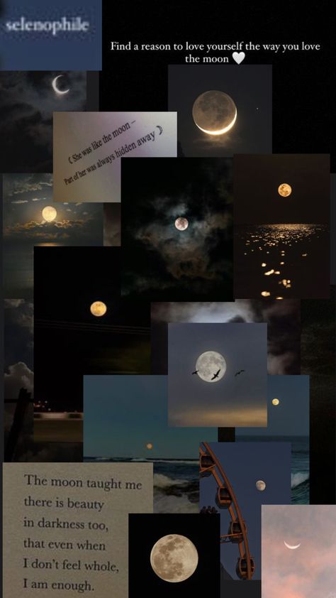 Moon Asthetic Wallpers Hd, Selenophile Aesthetic Wallpaper, Selenophile Aesthetic, Moon Selenophile, Healing Wallpaper, Bts Wings Wallpaper, Moon And Star Quotes, Cool Black Wallpaper, Moon Pics