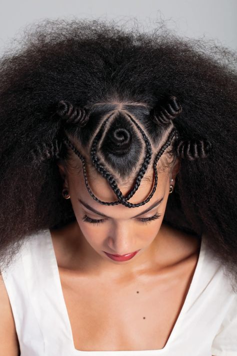 Tribal Tresses: The Beauty Of Our Braids Exceeds The Intricacy Of The Design - Essence Ethiopian Braids, Afro Hair Art, Individual Braids, Hair Afro, Hair Specialist, Fulani Braids, Penteado Cabelo Curto, Natural Hair Inspiration, Artistic Hair