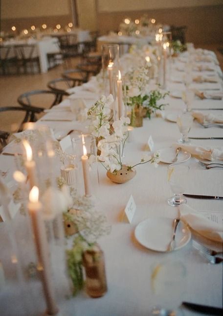 Lush White Florals at Grand Gimeno | Golden Hour Events Grand Gimeno, Plated Dinner, Grand Room, Thanksgiving Weekend, White Florals, Morning Wedding, Minimalist Wedding, Jewel Tones, Neutral Tones