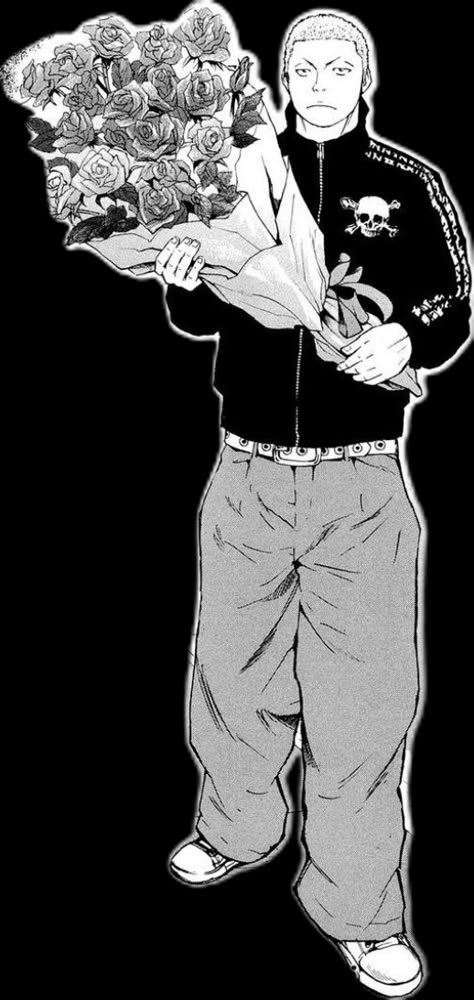 Anime Buzzcut, Clover Tetsuhiro Hirakawa, Box Manga, Clover Manga, Vagabond Manga, Anime Gangster, Human Poses Reference, Human Poses, Figure Drawing Reference