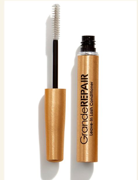 Did you know you naturally lose 1-2 lashes daily? Give them the extra care they need with this must-have lash saver. GrandeREPAIR is an invisible leave-in conditioner that helps protect, soften, and strengthen lashes. It's infused with Widelash™, a biotin peptide proven to help protect against lash fallout, breakage, and environmental toxins. Lash Conditioner, Mascara Application, Eyelash Curlers, Grande Cosmetics, American Crew, Grape Seed Extract, Beauty Games, Epilator, For Lash