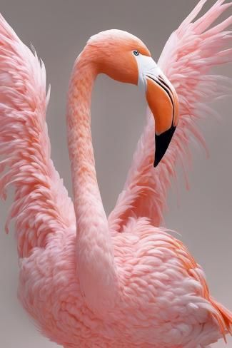 Pink flamingo wallpaper