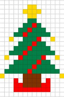 Pixel Art Simple, Pixel Art Noel, Christmas Pixel Art, Christmas Pixel, Pixel Art Minecraft, Image Pixel Art, Modele Pixel Art, Pixel Art Templates, Template Christmas