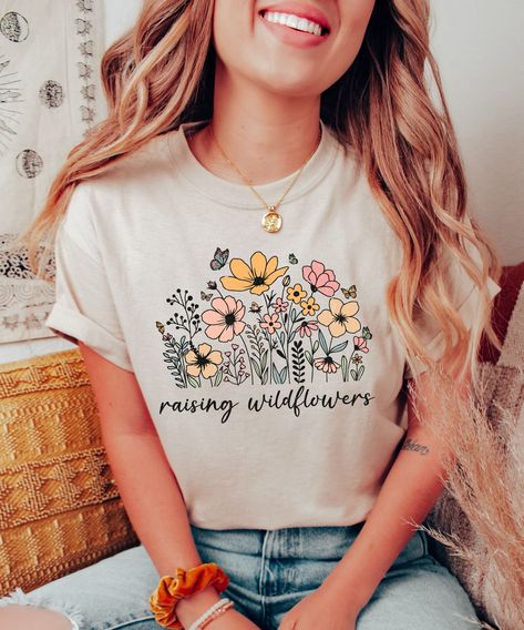 Raising Wildflowers, Christmas Cookie Shirt, Cookie Shirt, Mother Shirts, T Shirt Flowers, Flower Farm, Christmas Cookie, Christmas Cookies, San Jose