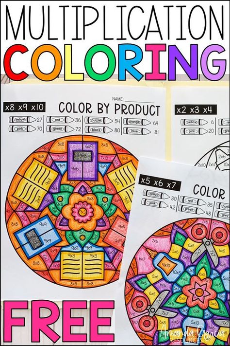 Interactive Multiplication Activities, I Have Who Has Multiplication Free, Multiplication Fun Activities, Color By Multiplication Free, Multiplication Practice 3rd Grade, Multiplication Facts Party, 3rd Grade Multiplication Activities, Multiplication Fact Practice, Multiplication Patterns 3rd Grade